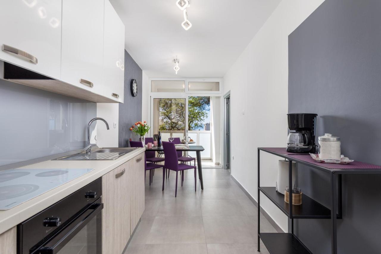 Sunny Studio Apartment With Balcony Риека Экстерьер фото